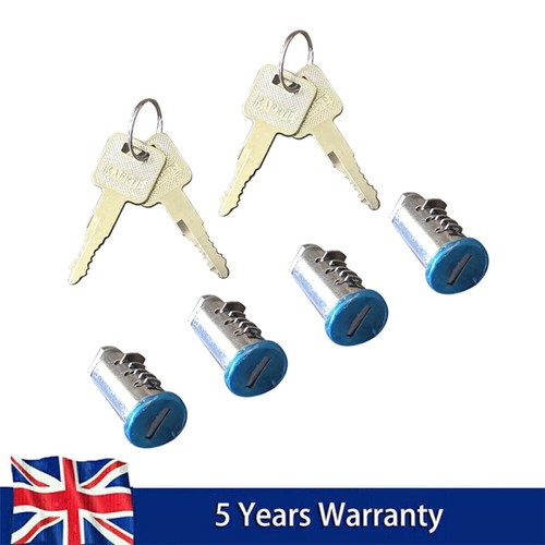 Set barrel locks 4 keys - of,