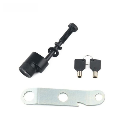 Tow hitch lock dust - lock, for