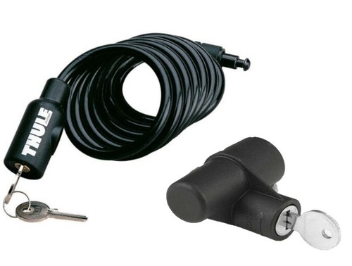 Thule towbar and cable lock - and,