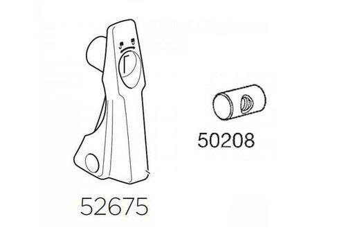 Thule locking handle 598 - handle,